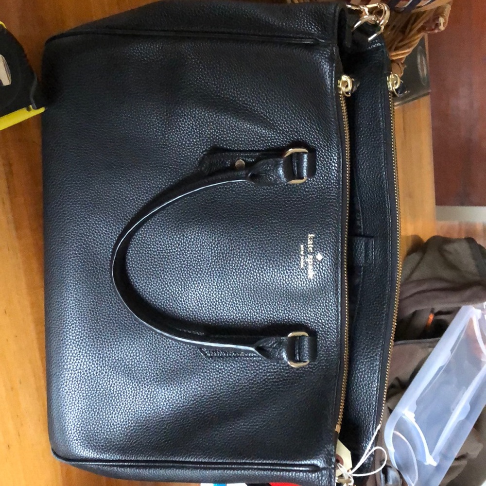 Kate spade large satchel cross body